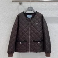 Cheap Prada Jackets Long Sleeved For Women #1391760 Replica Wholesale [$125.00 USD] [ITEM#1391760] on Replica Prada Jackets