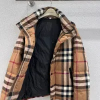 Cheap Burberry Down Feather Coat Long Sleeved For Women #1391761 Replica Wholesale [$185.00 USD] [ITEM#1391761] on Replica Burberry Down Feather Coat