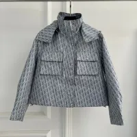 Cheap Christian Dior Jackets Long Sleeved For Women #1391778 Replica Wholesale [$122.00 USD] [ITEM#1391778] on Replica Christian Dior Jackets