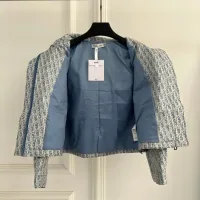 Cheap Christian Dior Jackets Long Sleeved For Women #1391778 Replica Wholesale [$122.00 USD] [ITEM#1391778] on Replica Christian Dior Jackets