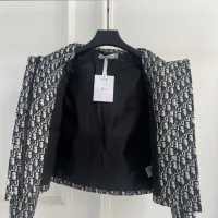 Cheap Christian Dior Jackets Long Sleeved For Women #1391779 Replica Wholesale [$122.00 USD] [ITEM#1391779] on Replica Christian Dior Jackets