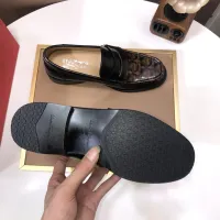 Cheap Salvatore Ferragamo Leather Shoes For Men #1391783 Replica Wholesale [$105.00 USD] [ITEM#1391783] on Replica Salvatore Ferragamo Leather Shoes