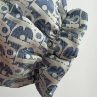 Cheap Christian Dior Down Feather Coat Long Sleeved For Women #1391787 Replica Wholesale [$145.00 USD] [ITEM#1391787] on Replica Christian Dior Down Feather Coat