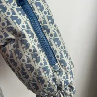 Cheap Christian Dior Down Feather Coat Long Sleeved For Women #1391787 Replica Wholesale [$145.00 USD] [ITEM#1391787] on Replica Christian Dior Down Feather Coat