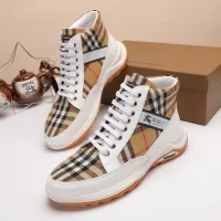 Cheap Burberry High Tops Shoes For Men #1391791 Replica Wholesale [$80.00 USD] [ITEM#1391791] on Replica Burberry High Tops Shoes