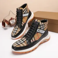 Cheap Burberry High Tops Shoes For Men #1391794 Replica Wholesale [$80.00 USD] [ITEM#1391794] on Replica Burberry High Tops Shoes