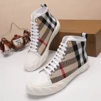 Cheap Burberry High Tops Shoes For Men #1391795 Replica Wholesale [$76.00 USD] [ITEM#1391795] on Replica Burberry High Tops Shoes