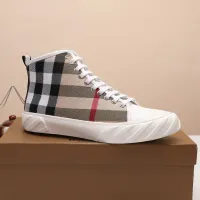 Cheap Burberry High Tops Shoes For Men #1391795 Replica Wholesale [$76.00 USD] [ITEM#1391795] on Replica Burberry High Tops Shoes