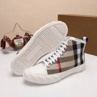 Cheap Burberry High Tops Shoes For Men #1391795 Replica Wholesale [$76.00 USD] [ITEM#1391795] on Replica Burberry High Tops Shoes