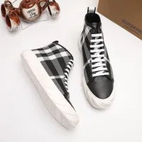 Cheap Burberry High Tops Shoes For Men #1391796 Replica Wholesale [$76.00 USD] [ITEM#1391796] on Replica Burberry High Tops Shoes