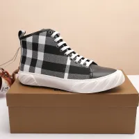 Cheap Burberry High Tops Shoes For Men #1391796 Replica Wholesale [$76.00 USD] [ITEM#1391796] on Replica Burberry High Tops Shoes