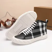 Cheap Burberry High Tops Shoes For Men #1391796 Replica Wholesale [$76.00 USD] [ITEM#1391796] on Replica Burberry High Tops Shoes