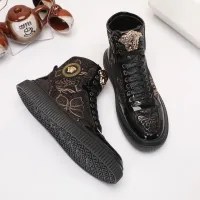Cheap Versace High Tops Shoes For Men #1391805 Replica Wholesale [$76.00 USD] [ITEM#1391805] on Replica Versace High Tops Shoes