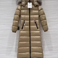 Cheap Moncler Down Feather Coat Long Sleeved For Women #1391820 Replica Wholesale [$317.36 USD] [ITEM#1391820] on Replica Moncler Down Feather Coat