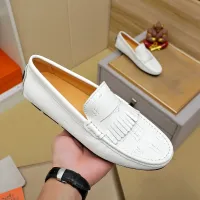 Cheap Hermes Leather Shoes For Men #1391860 Replica Wholesale [$72.00 USD] [ITEM#1391860] on Replica Hermes Leather Shoes