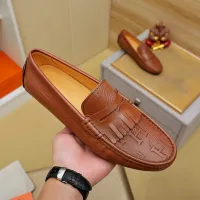 Cheap Hermes Leather Shoes For Men #1391861 Replica Wholesale [$72.00 USD] [ITEM#1391861] on Replica Hermes Leather Shoes