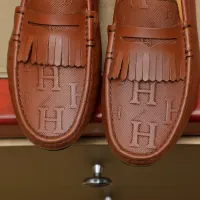 Cheap Hermes Leather Shoes For Men #1391861 Replica Wholesale [$72.00 USD] [ITEM#1391861] on Replica Hermes Leather Shoes