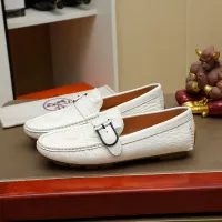 Cheap Hermes Leather Shoes For Men #1391863 Replica Wholesale [$72.00 USD] [ITEM#1391863] on Replica Hermes Leather Shoes