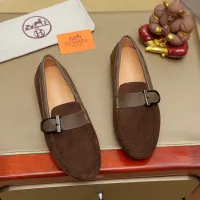 Cheap Hermes Leather Shoes For Men #1391866 Replica Wholesale [$72.00 USD] [ITEM#1391866] on Replica Hermes Leather Shoes