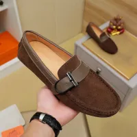 Cheap Hermes Leather Shoes For Men #1391866 Replica Wholesale [$72.00 USD] [ITEM#1391866] on Replica Hermes Leather Shoes