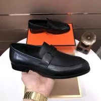 Cheap Hermes Leather Shoes For Men #1391939 Replica Wholesale [$98.00 USD] [ITEM#1391939] on Replica Hermes Leather Shoes