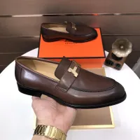 Cheap Hermes Leather Shoes For Men #1391949 Replica Wholesale [$98.00 USD] [ITEM#1391949] on Replica Hermes Leather Shoes