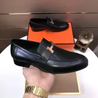 Cheap Hermes Leather Shoes For Men #1391950 Replica Wholesale [$98.00 USD] [ITEM#1391950] on Replica Hermes Leather Shoes
