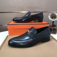 Cheap Hermes Leather Shoes For Men #1391950 Replica Wholesale [$98.00 USD] [ITEM#1391950] on Replica Hermes Leather Shoes