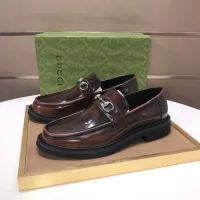 Cheap Gucci Oxfords Shoes For Men #1391958 Replica Wholesale [$100.00 USD] [ITEM#1391958] on Replica Gucci Oxfords Shoes