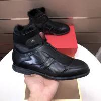 Cheap Salvatore Ferragamo Boots For Men #1391960 Replica Wholesale [$112.00 USD] [ITEM#1391960] on Replica Salvatore Ferragamo Boots