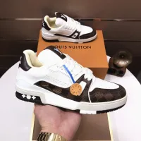 Cheap Louis Vuitton Casual Shoes For Men #1392004 Replica Wholesale [$125.00 USD] [ITEM#1392004] on Replica Louis Vuitton Casual Shoes