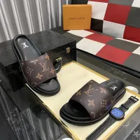 Cheap Louis Vuitton Slippers For Men #1392028 Replica Wholesale [$64.00 USD] [ITEM#1392028] on Replica Louis Vuitton Slippers