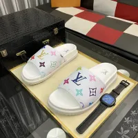 Cheap Louis Vuitton Slippers For Men #1392030 Replica Wholesale [$64.00 USD] [ITEM#1392030] on Replica Louis Vuitton Slippers