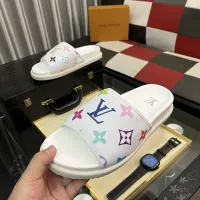 Cheap Louis Vuitton Slippers For Men #1392030 Replica Wholesale [$64.00 USD] [ITEM#1392030] on Replica Louis Vuitton Slippers