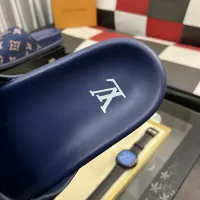 Cheap Louis Vuitton Slippers For Men #1392032 Replica Wholesale [$64.00 USD] [ITEM#1392032] on Replica Louis Vuitton Slippers