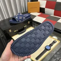 Cheap Louis Vuitton Slippers For Men #1392032 Replica Wholesale [$64.00 USD] [ITEM#1392032] on Replica Louis Vuitton Slippers