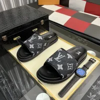 Cheap Louis Vuitton Slippers For Men #1392033 Replica Wholesale [$64.00 USD] [ITEM#1392033] on Replica Louis Vuitton Slippers