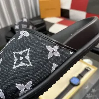 Cheap Louis Vuitton Slippers For Men #1392033 Replica Wholesale [$64.00 USD] [ITEM#1392033] on Replica Louis Vuitton Slippers