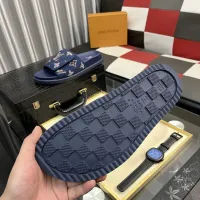 Cheap Louis Vuitton Slippers For Men #1392034 Replica Wholesale [$64.00 USD] [ITEM#1392034] on Replica Louis Vuitton Slippers