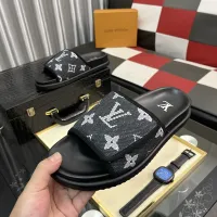 Cheap Louis Vuitton Slippers For Men #1392035 Replica Wholesale [$64.00 USD] [ITEM#1392035] on Replica Louis Vuitton Slippers