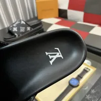 Cheap Louis Vuitton Slippers For Men #1392035 Replica Wholesale [$64.00 USD] [ITEM#1392035] on Replica Louis Vuitton Slippers