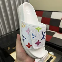 Cheap Louis Vuitton Slippers For Men #1392036 Replica Wholesale [$64.00 USD] [ITEM#1392036] on Replica Louis Vuitton Slippers
