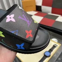 Cheap Louis Vuitton Slippers For Men #1392037 Replica Wholesale [$64.00 USD] [ITEM#1392037] on Replica Louis Vuitton Slippers