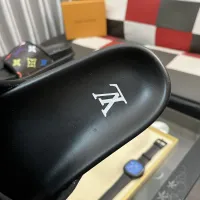 Cheap Louis Vuitton Slippers For Men #1392037 Replica Wholesale [$64.00 USD] [ITEM#1392037] on Replica Louis Vuitton Slippers