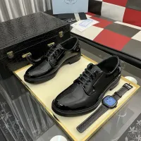 Cheap Prada Leather Shoes For Men #1392047 Replica Wholesale [$115.00 USD] [ITEM#1392047] on Replica Prada Leather Shoes
