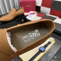 Cheap Salvatore Ferragamo Leather Shoes For Men #1392077 Replica Wholesale [$108.00 USD] [ITEM#1392077] on Replica Salvatore Ferragamo Leather Shoes