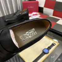 Cheap Salvatore Ferragamo Leather Shoes For Men #1392082 Replica Wholesale [$108.00 USD] [ITEM#1392082] on Replica Salvatore Ferragamo Leather Shoes