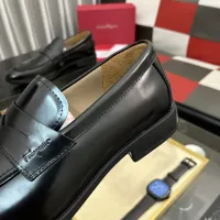 Cheap Salvatore Ferragamo Leather Shoes For Men #1392084 Replica Wholesale [$108.00 USD] [ITEM#1392084] on Replica Salvatore Ferragamo Leather Shoes
