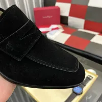 Cheap Salvatore Ferragamo Leather Shoes For Men #1392086 Replica Wholesale [$108.00 USD] [ITEM#1392086] on Replica Salvatore Ferragamo Leather Shoes