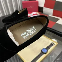 Cheap Salvatore Ferragamo Leather Shoes For Men #1392086 Replica Wholesale [$108.00 USD] [ITEM#1392086] on Replica Salvatore Ferragamo Leather Shoes